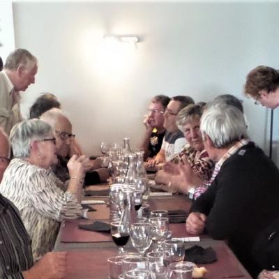 Repas au restaurant l'abricotine à Mercurol