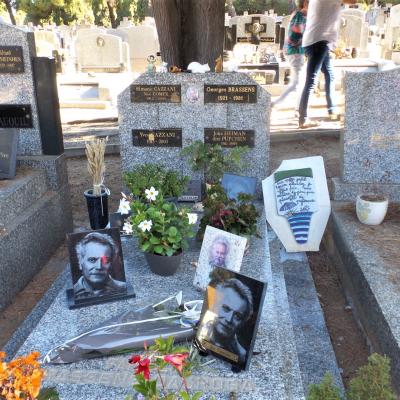 La tombe de Brassens à Sete