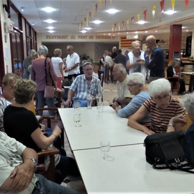 Arrivée  à l'institution d'Estagel