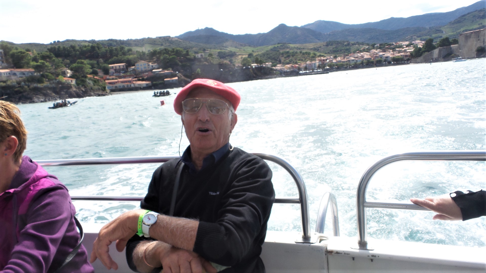 La promenade en bateau depuis collioure