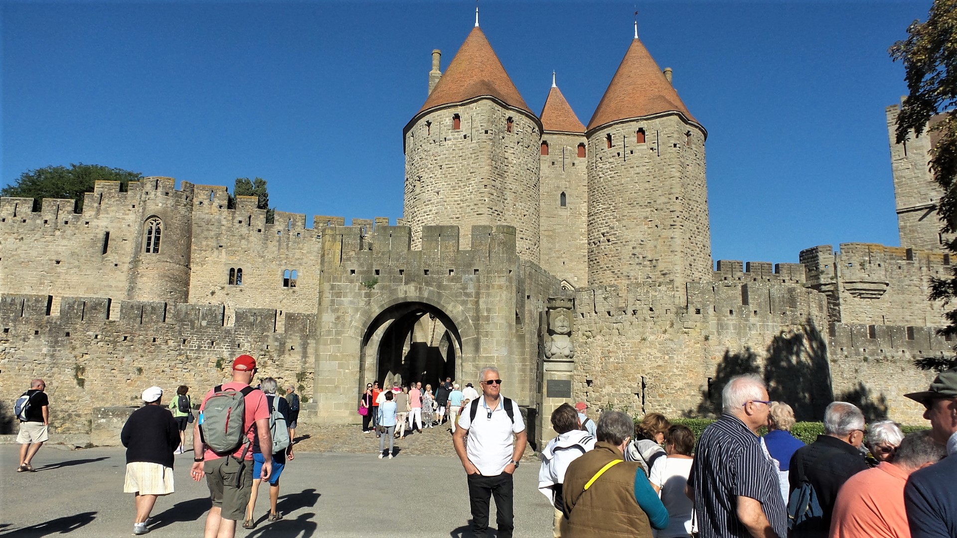 Visite de la citadelle de Carcassone