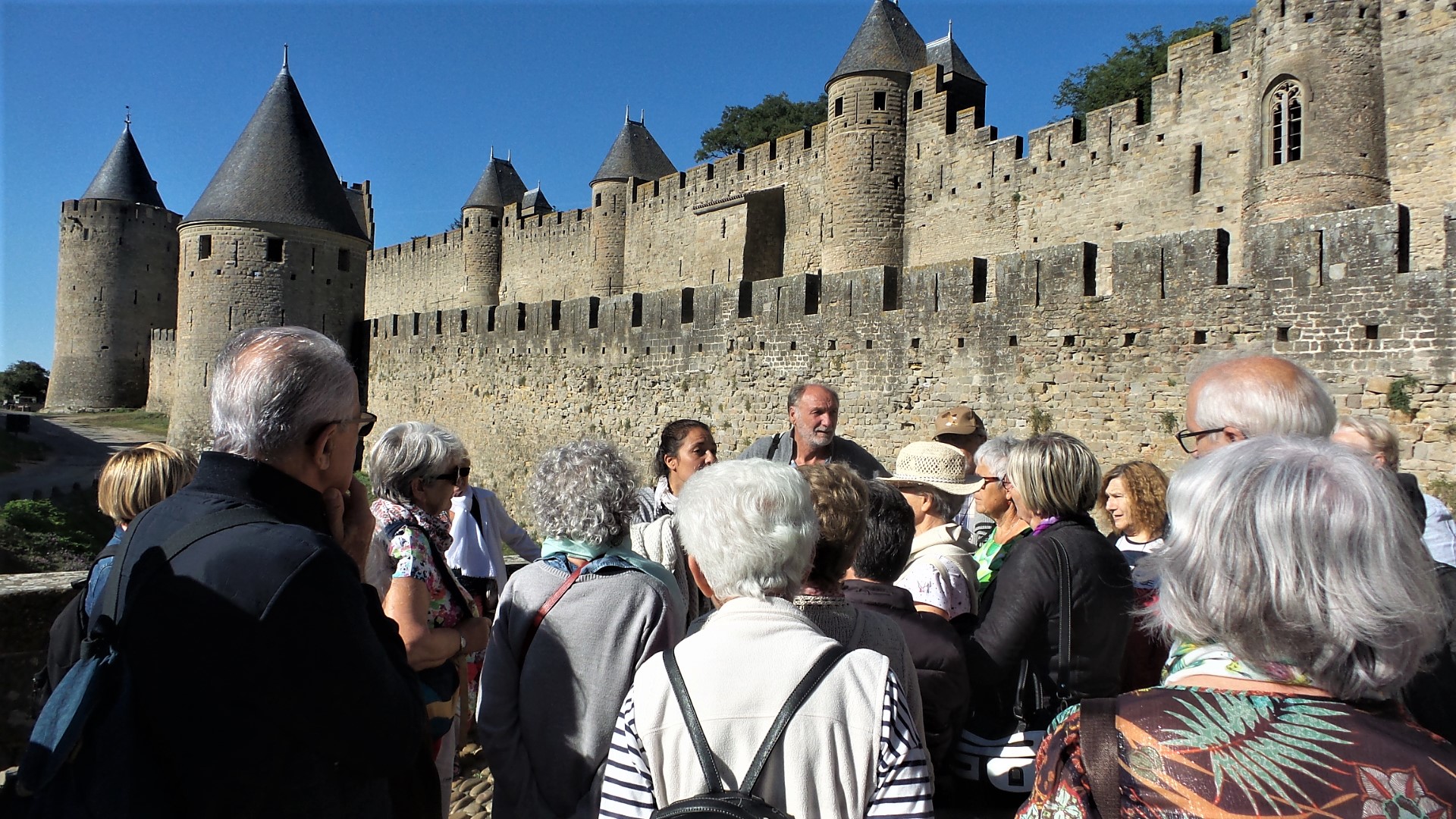 Visite de la citadelle de Carcassone