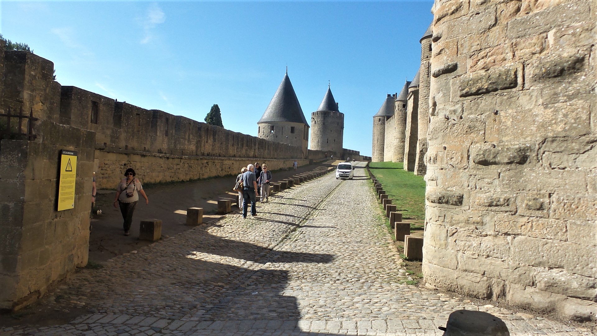Visite de la citadelle de Carcassone