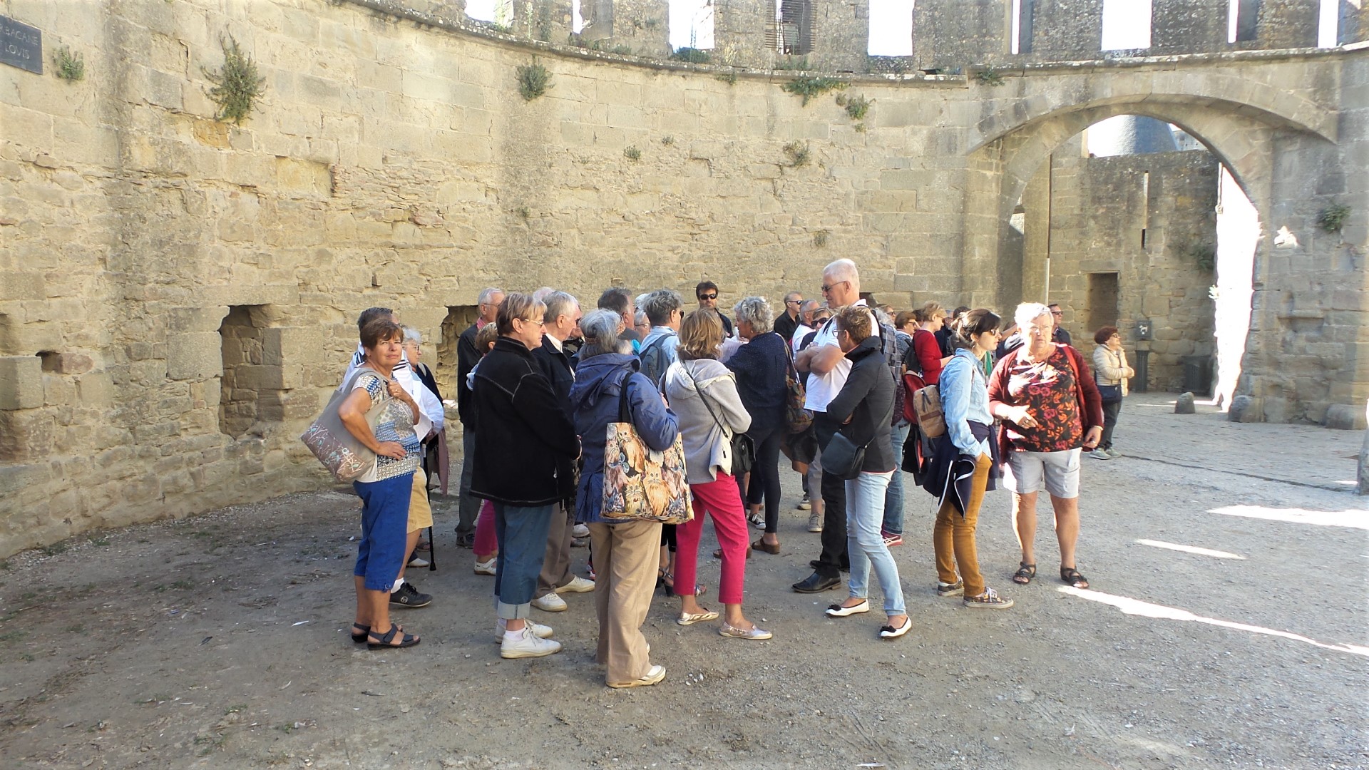 Visite de la citadelle de Carcassone