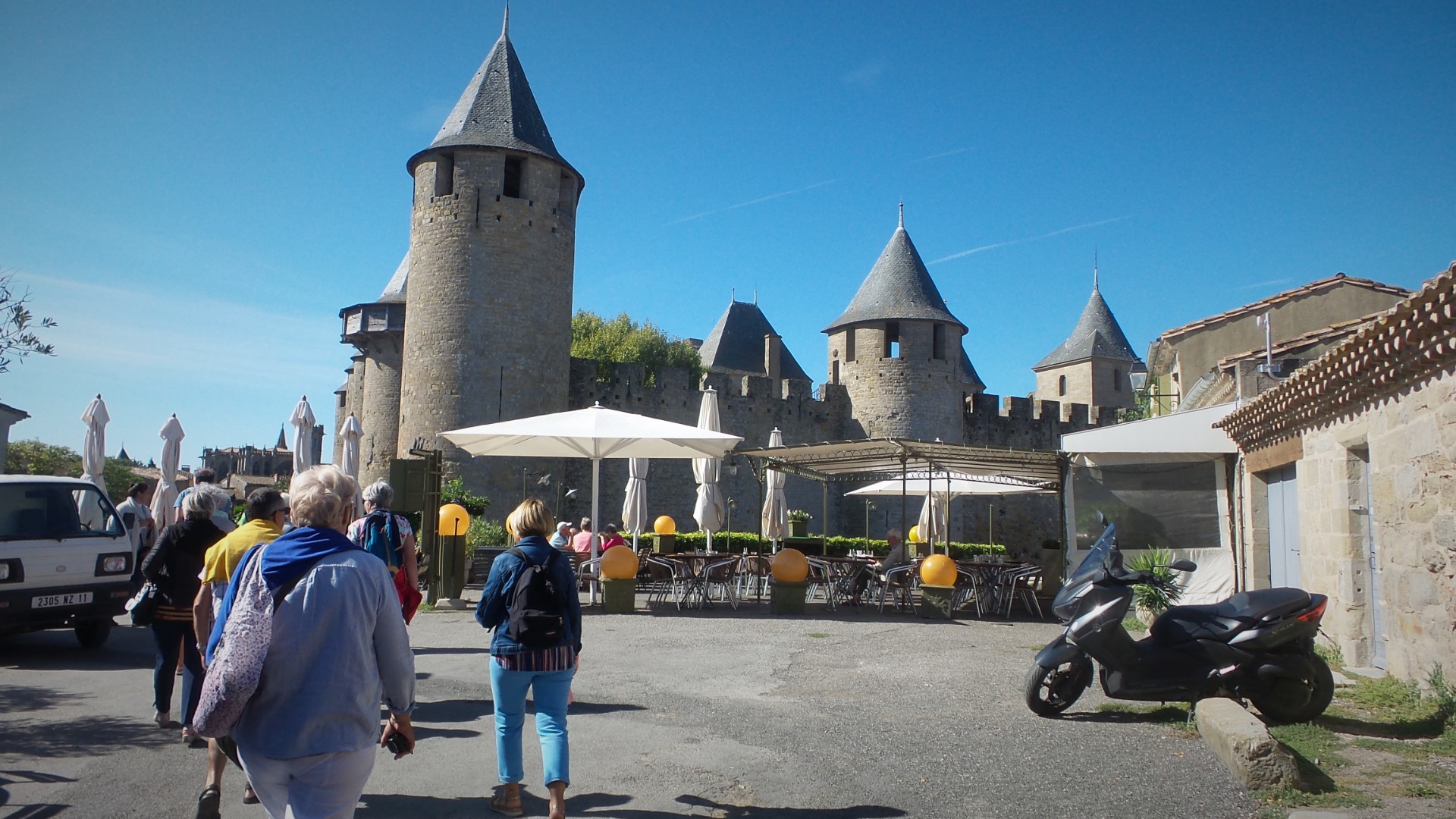 Visite de la citadelle de Carcassone