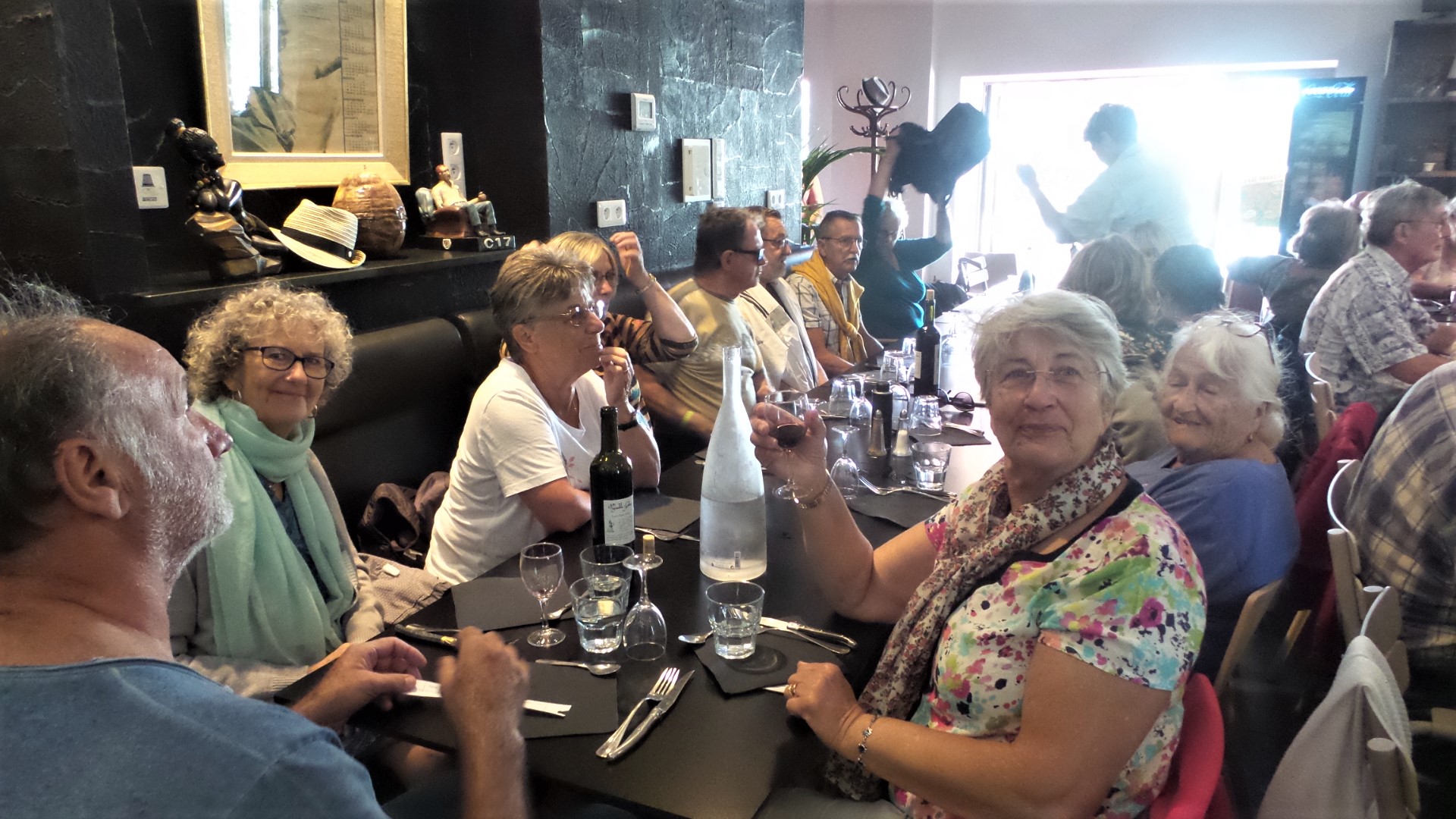 Le repas de midi a l'intérieur de la citadelle