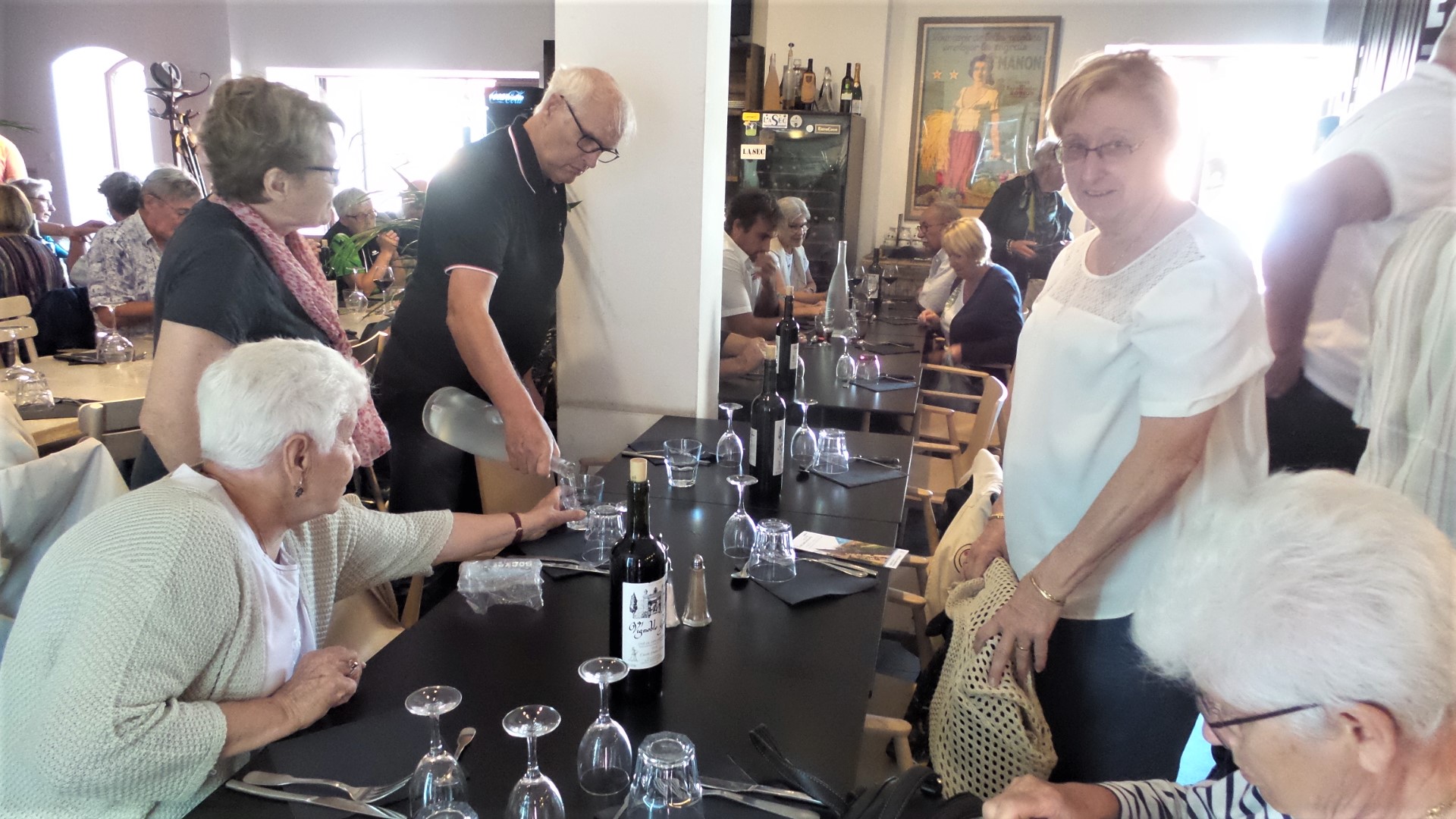 Le repas de midi a l'intérieur de la citadelle