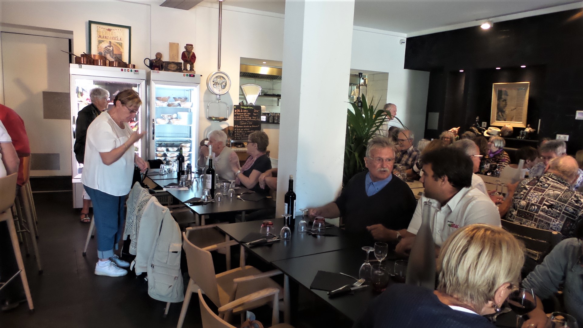 Le repas de midi a l'intérieur de la citadelle
