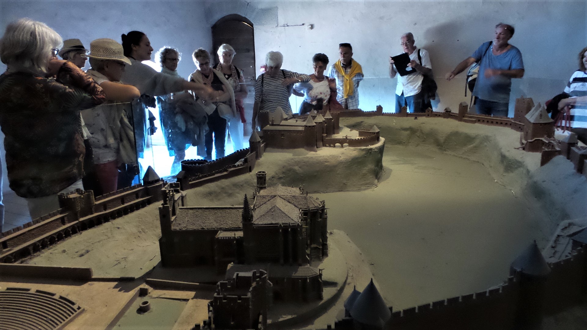 Visite de la citadelle (la maquette)