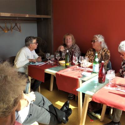 Le repas au resto du musée de l'eau