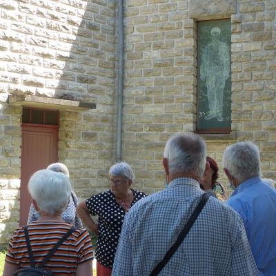 Le mur des fusillés la Chapelle en Vercors