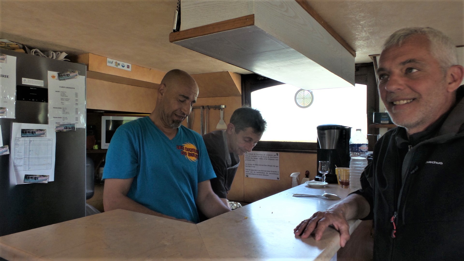 Le personnel de bord 