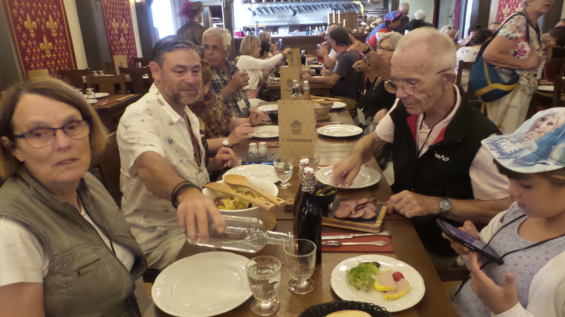 Dernier repas à l'Echansonnerie