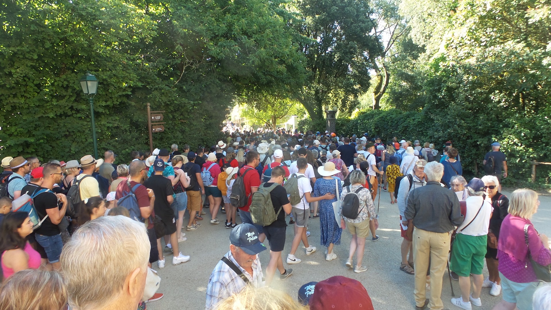 La foule du Puy du Fou