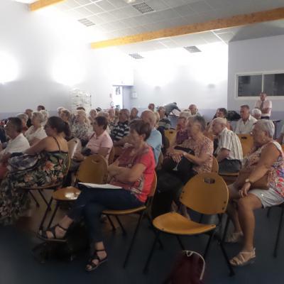 Arrivée à l'institution CCAS