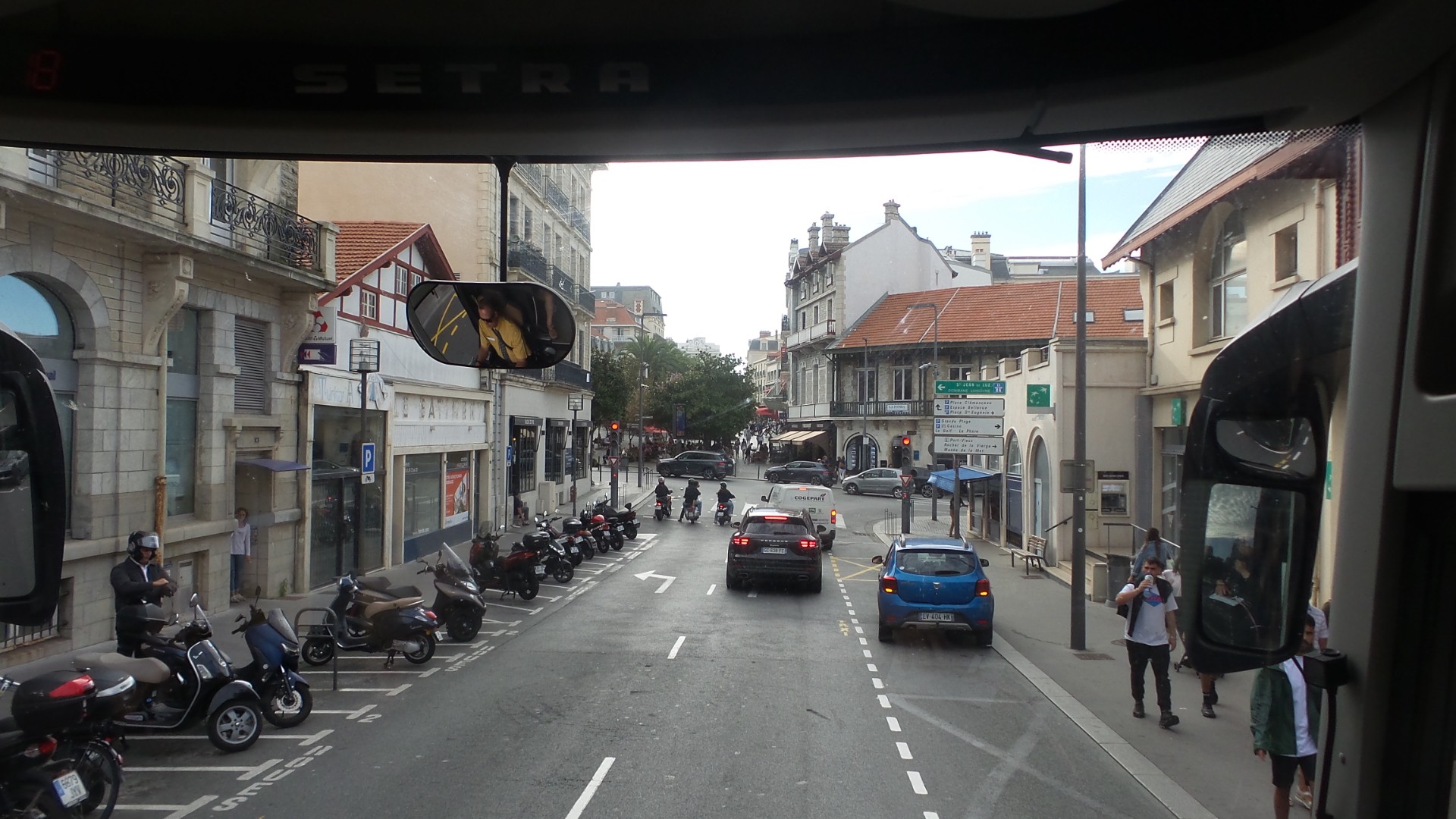 Visite en car de Biarritz