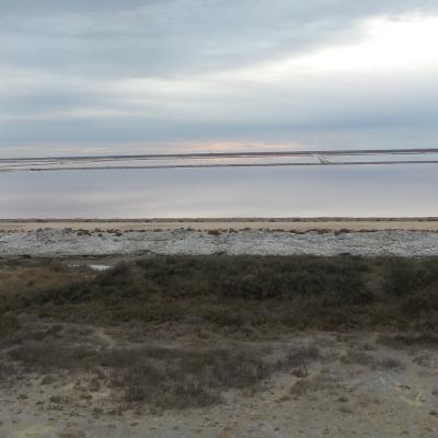 Le  belvédère des Salin de Giraud 