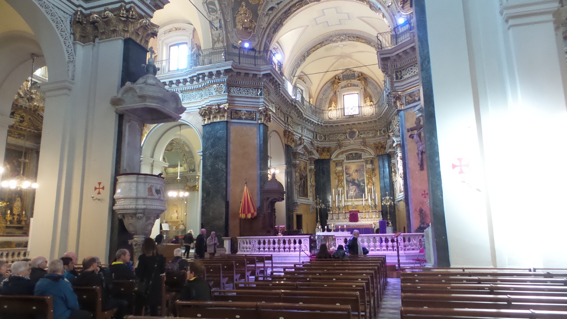Visite cathédrale de Nice