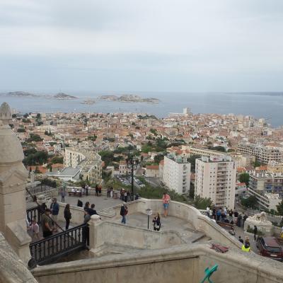 Vue depuis notre Dame de Lagarde