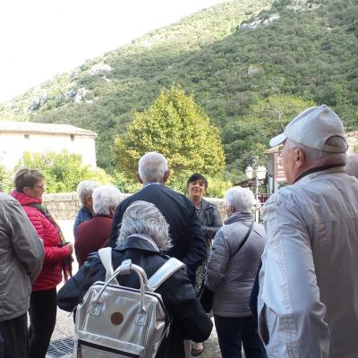 Visite de St Guilhem le désert 