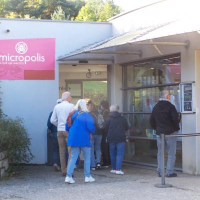 Visite de Micropolis