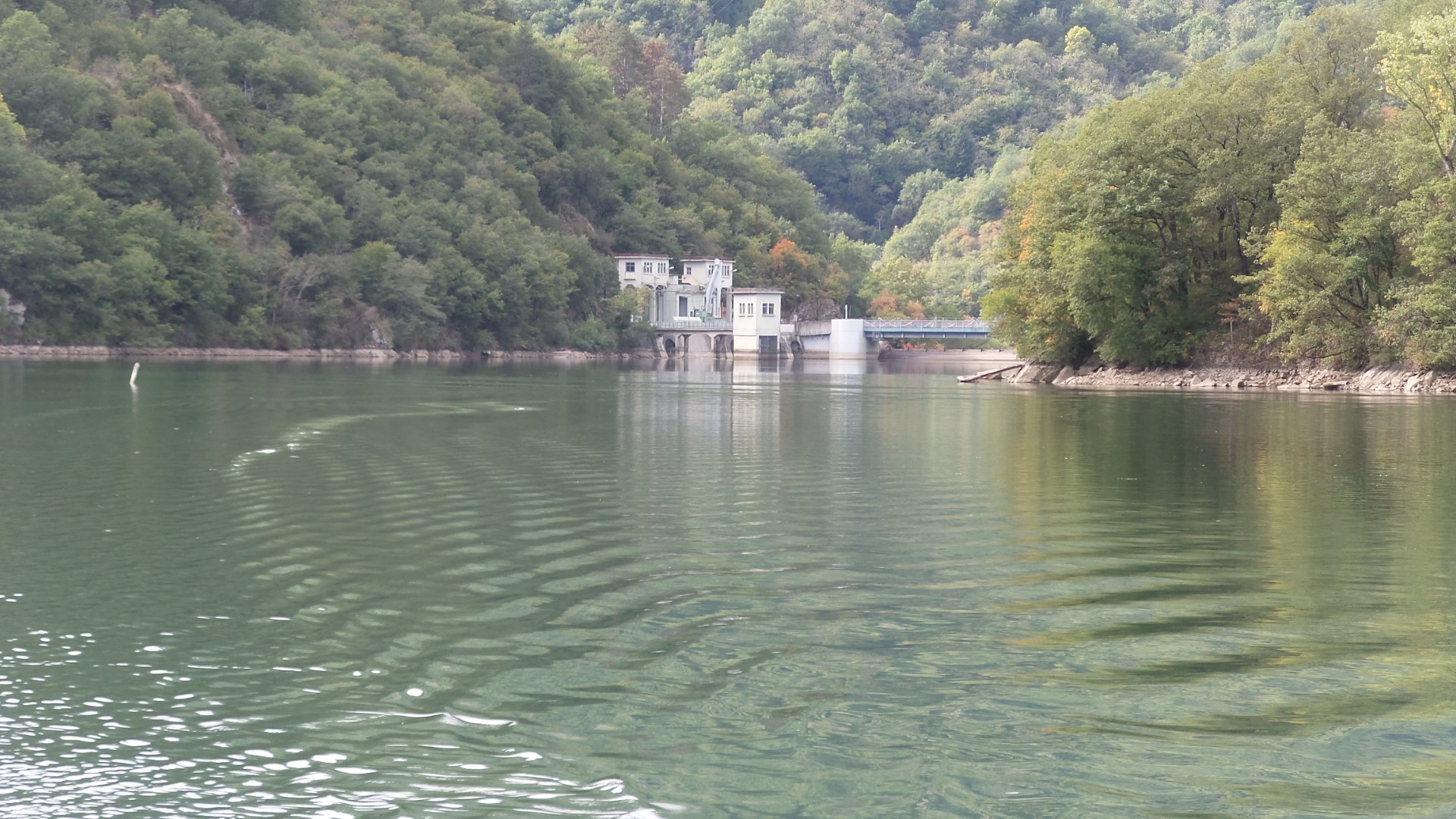 Dans les gorges des Raspes du Tarn. 