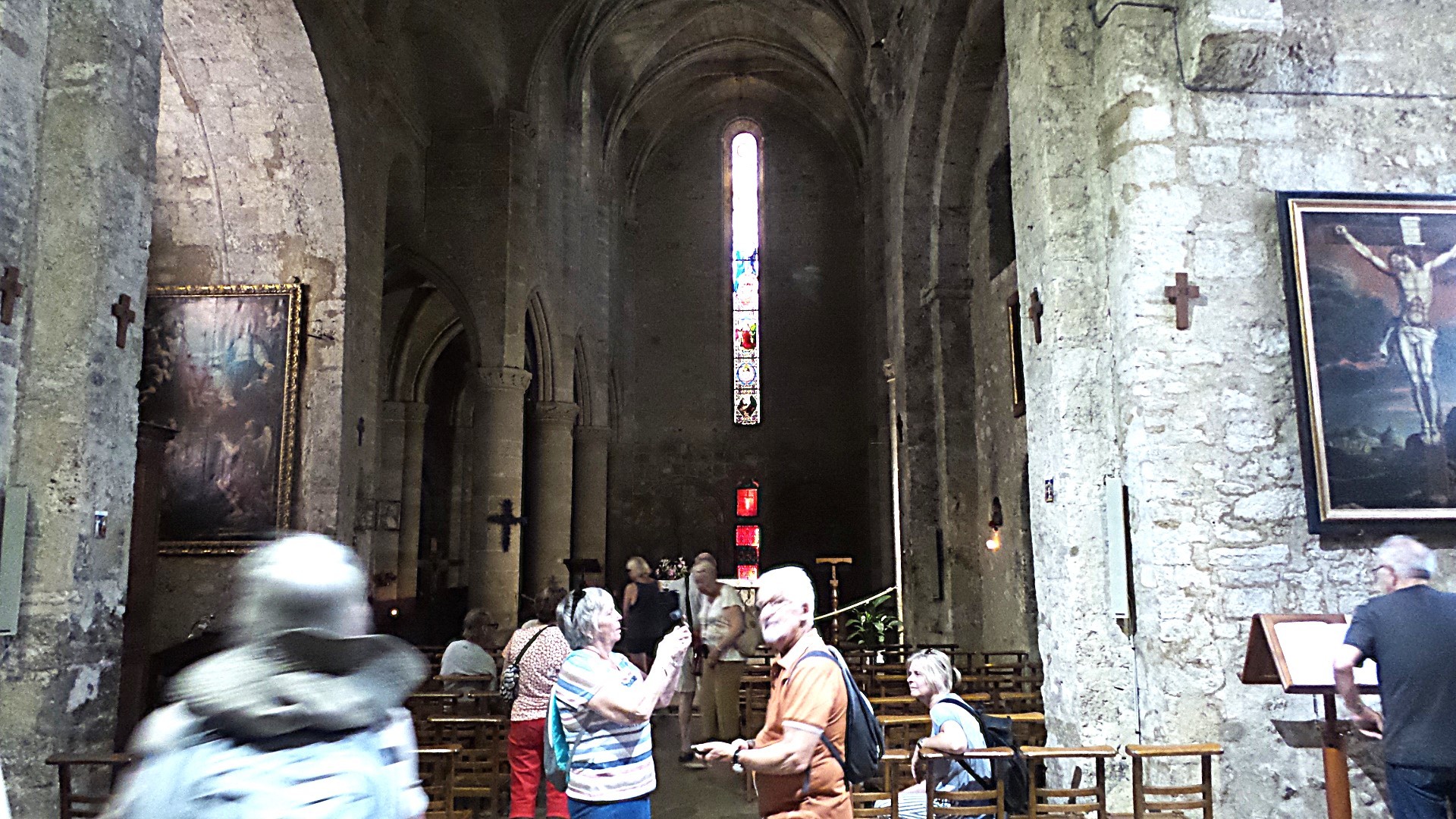 L'église de Moustiers