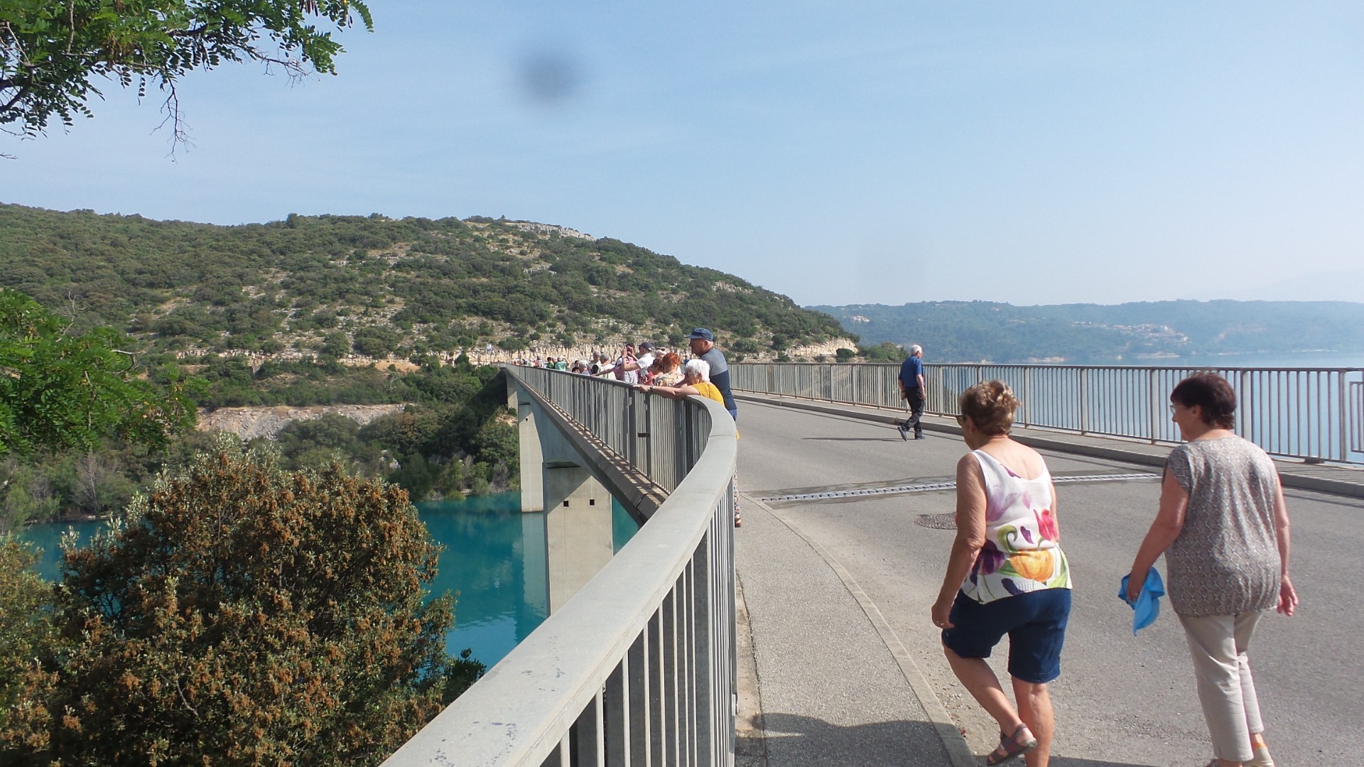 Le barrage de Sainte Croix