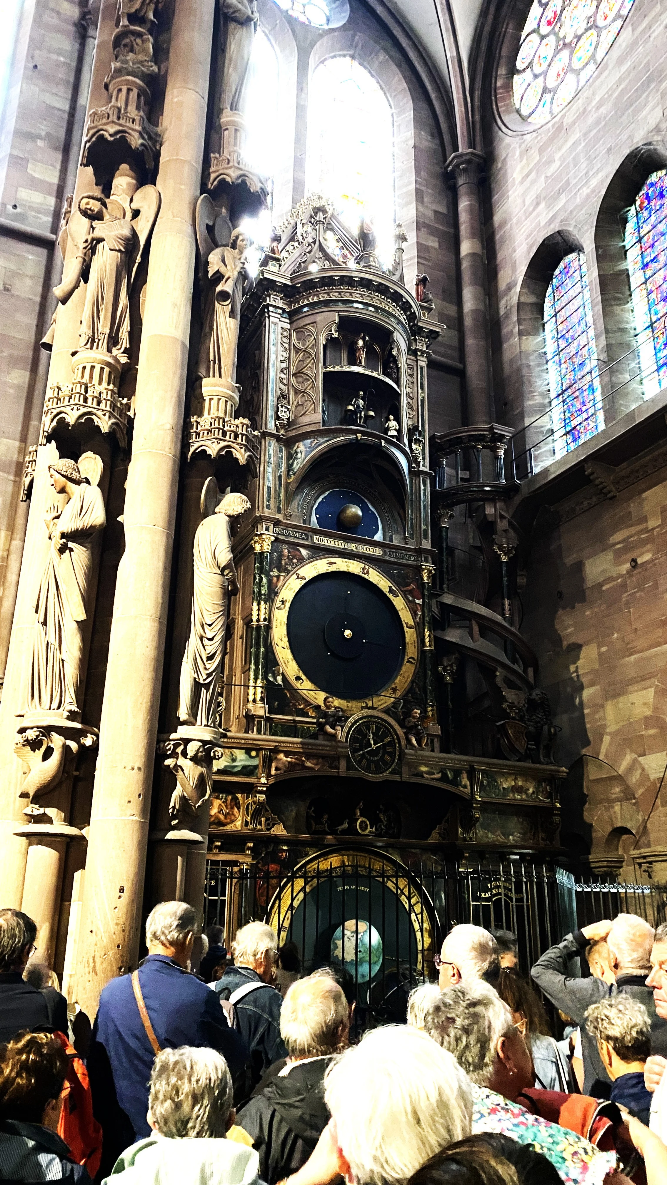 Cathédrale notre Dame Strasbourg Horloge Astronomique