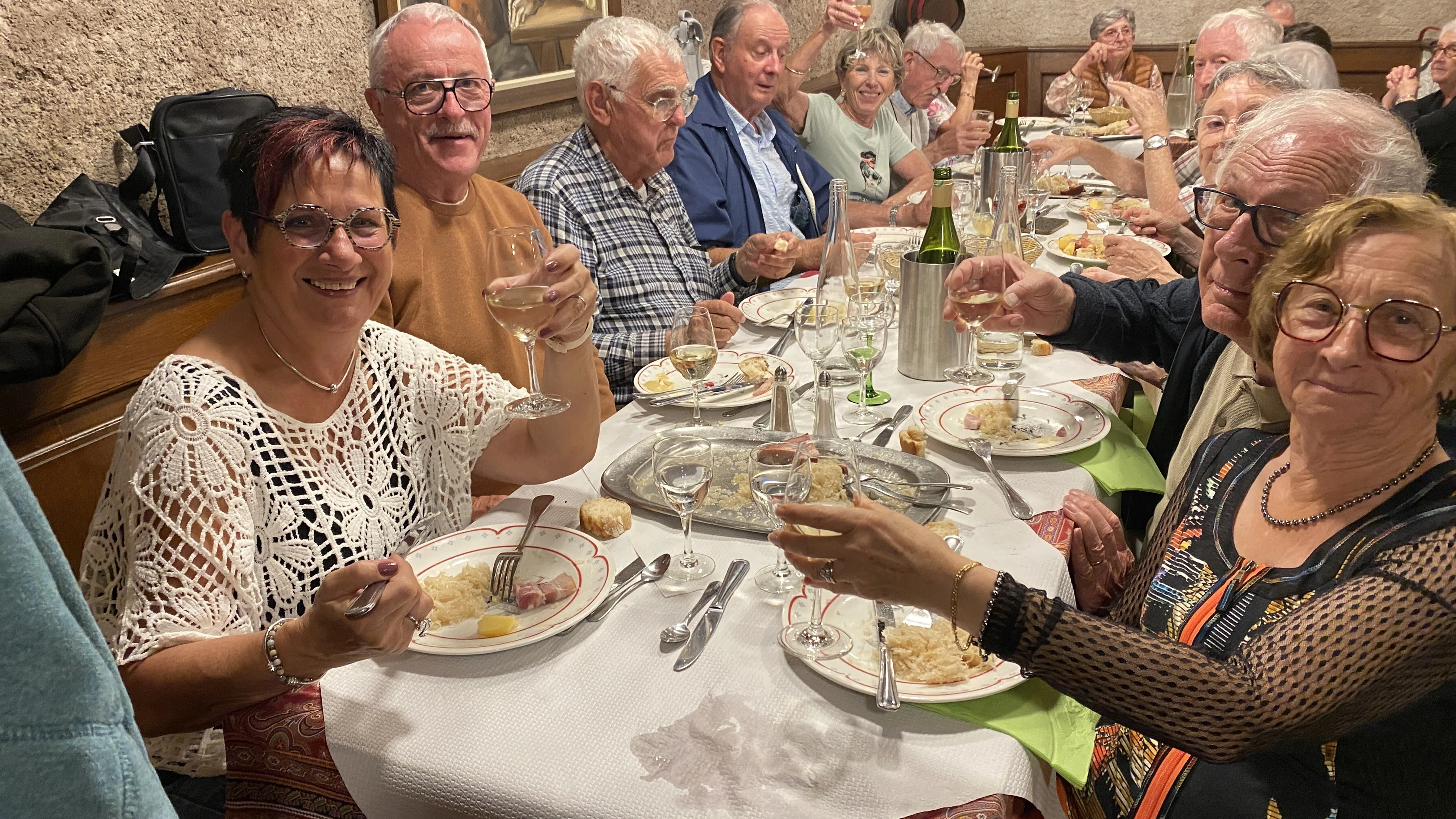 Repas Choucroute Strasbourg